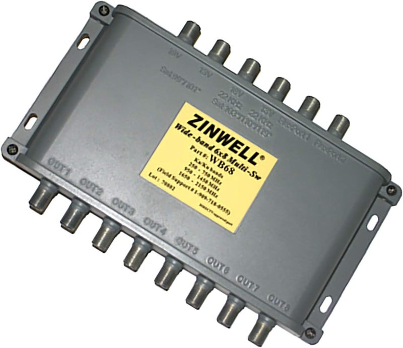DIRECTV 6x8 Multiswitch With Weather Boot [ms6x8wb] - Image 2